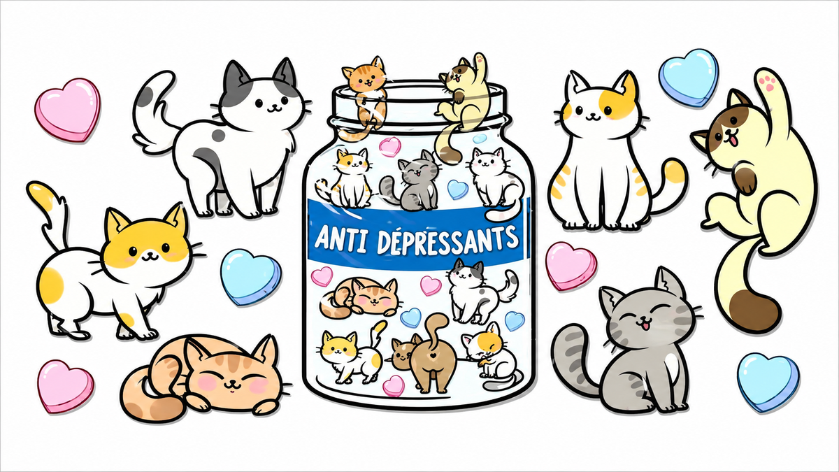 Cat Pills Cup Wrap