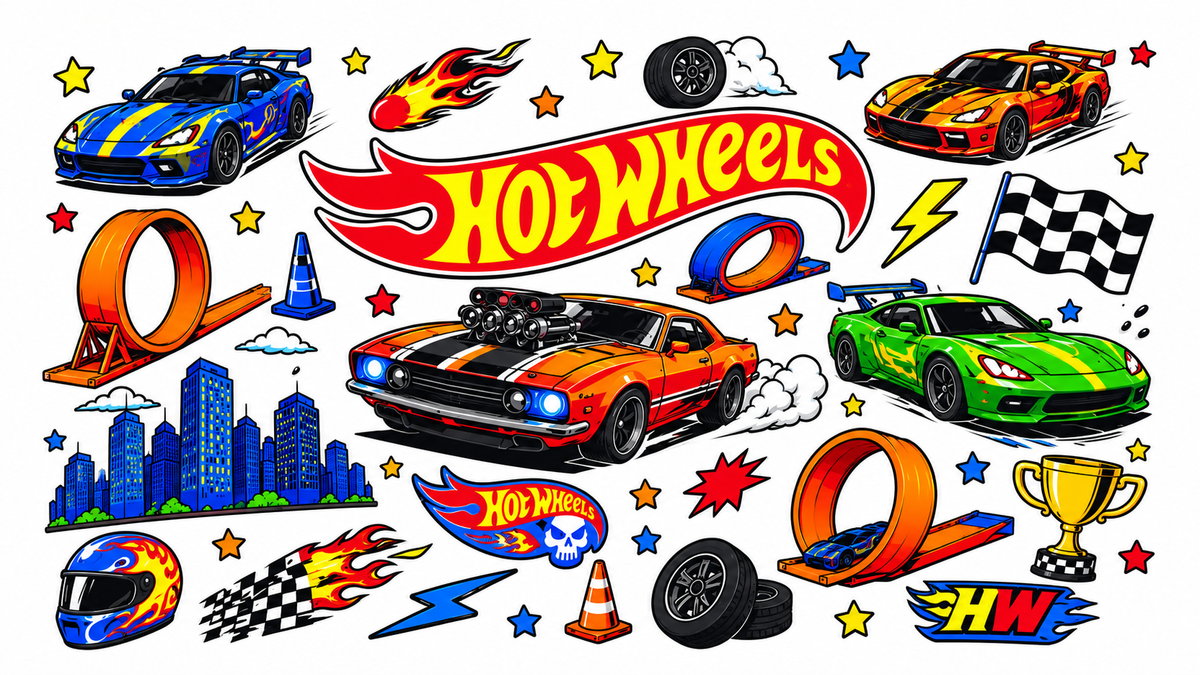 Hot Cars Cup Wrap