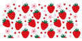 Strawberrries Cup Wrap