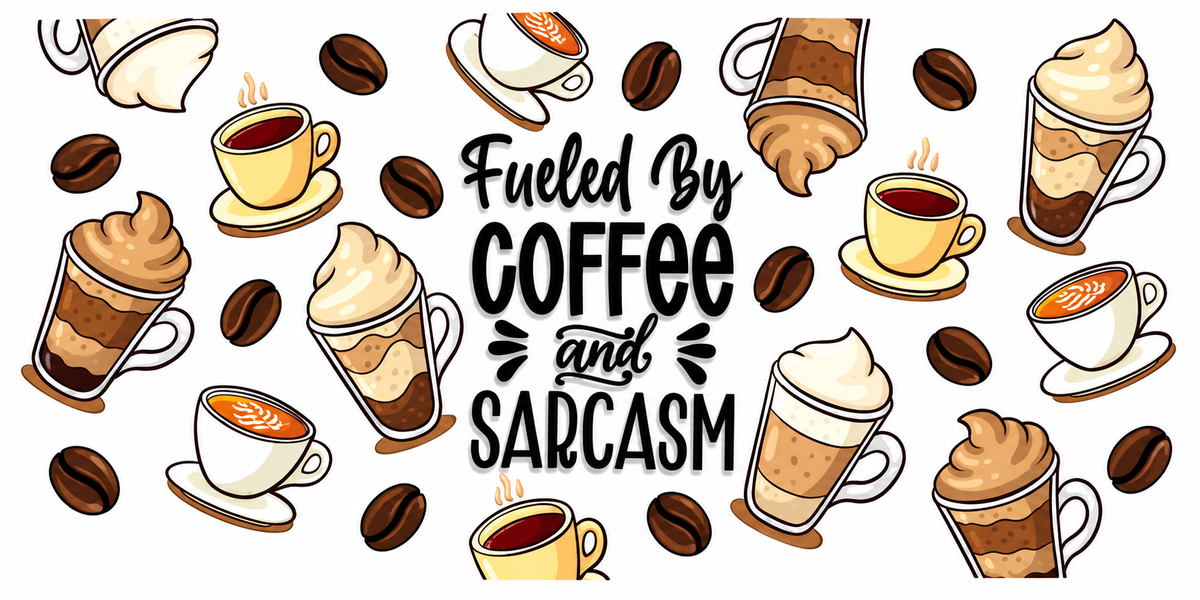 Fueled by Sarcasm Cup Wrap
