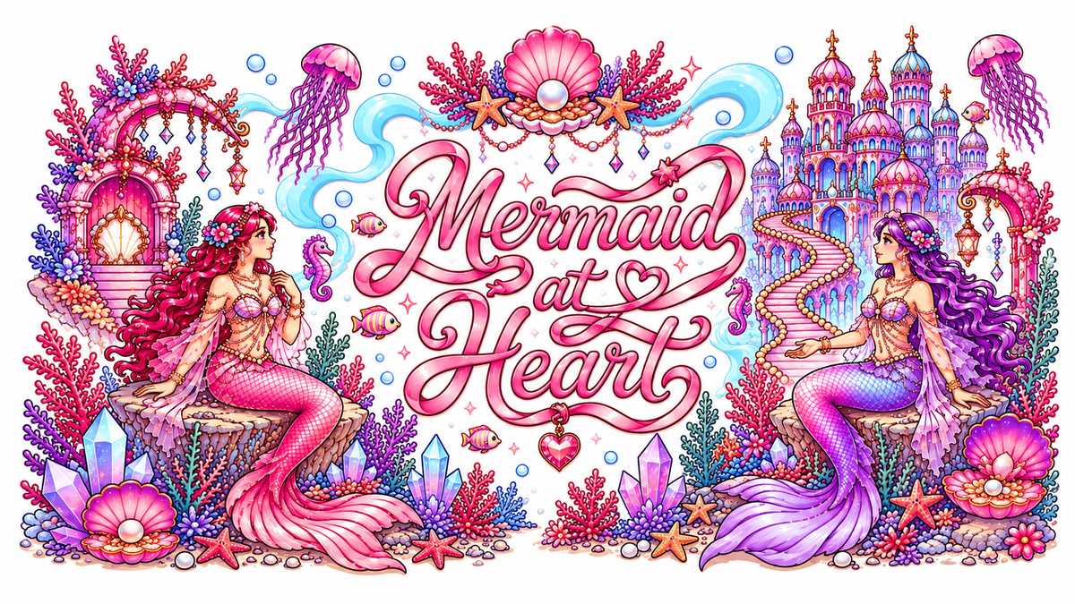 Mermaid at Heart Cup Wrap