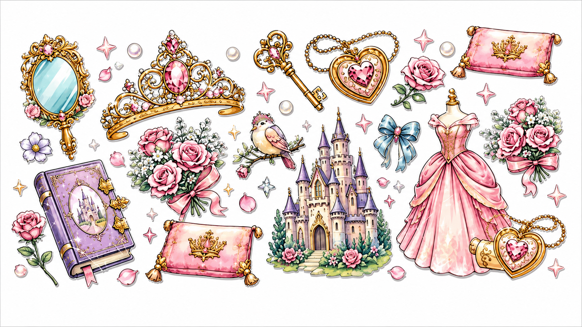 Princess Castle Cup Wrap