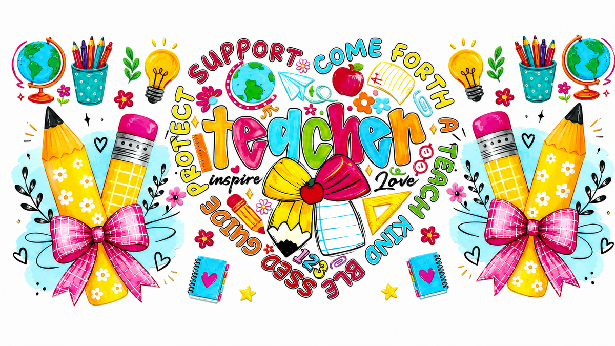 Teacher Support Cup Wrap