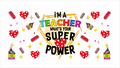 Teacher Superpower Cup Wrap