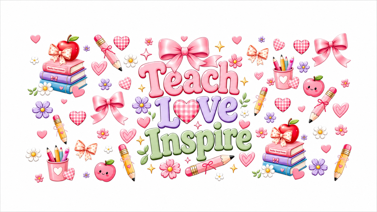 Teach Love Inspire Cup Wrap